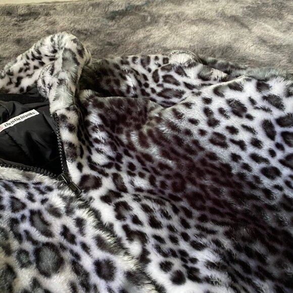 VTG Christie Brooks Faux Fur Coat - Picture 3 of 12